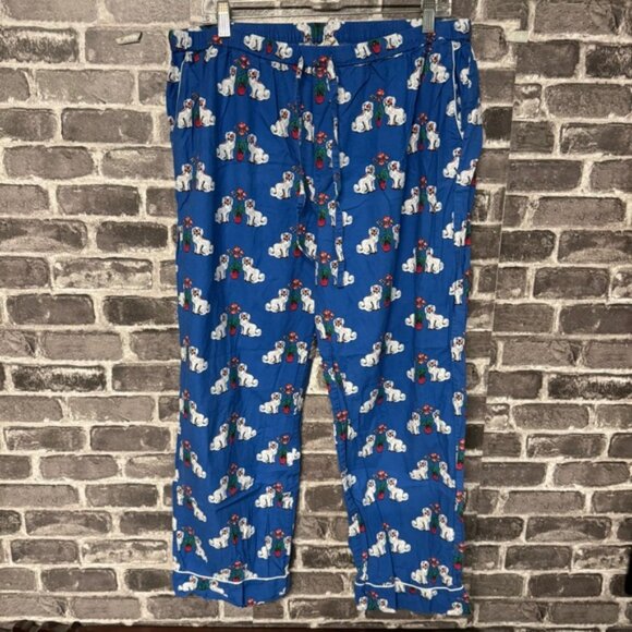 Printfresh matching spaniels pants sleep set blue white pajama set - Picture 11 of 15